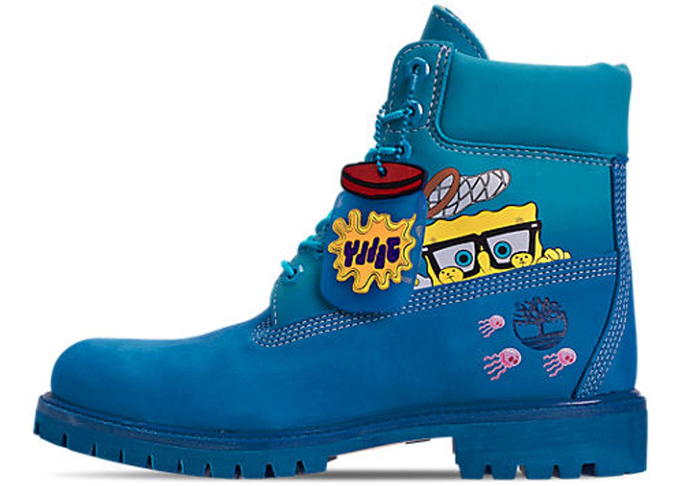 Timberland 6" Spongebob Blue TB0A22T4J45 TIMBERLAND 슈프라이즈